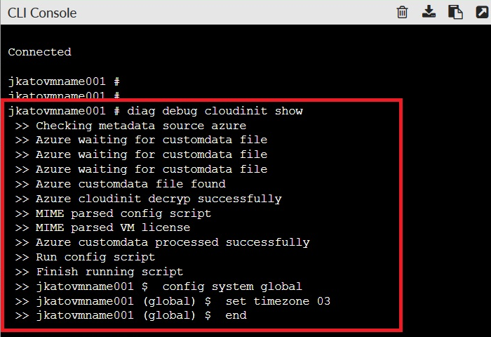 Bootstrapping The FortiGate CLI And BYOL License At Initial Bootup Using User Data FortiGate 