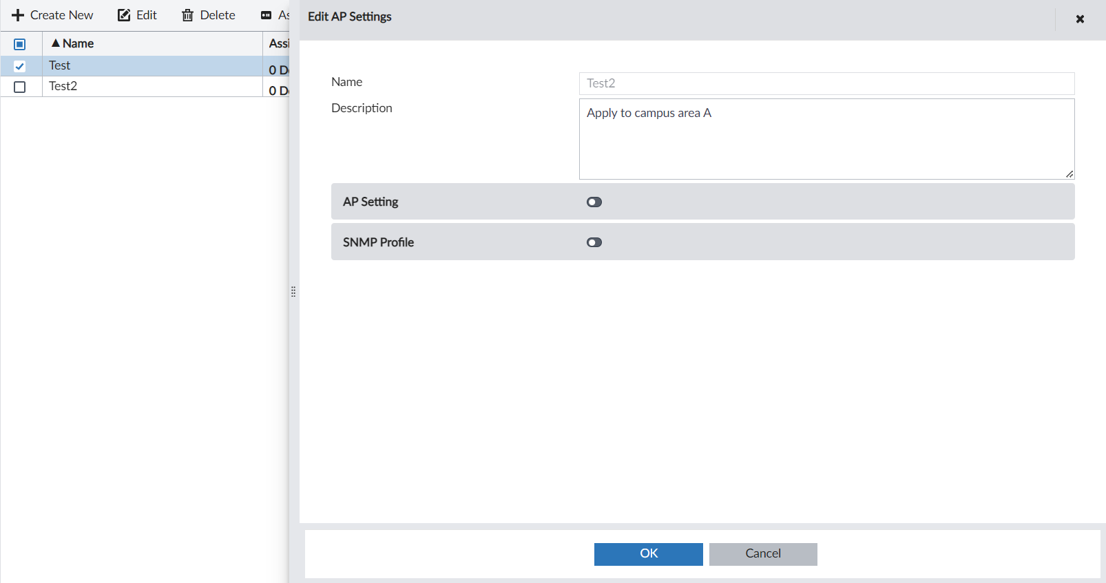 AP settings | FortiManager 7.2.1 | Fortinet Document Library