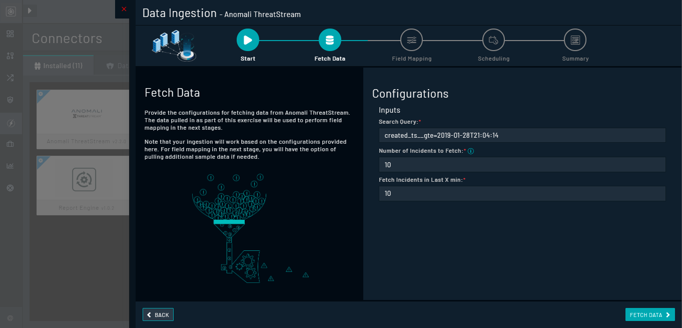 Data Ingestion | FortiSOAR 7.0.0 | Fortinet Document Library