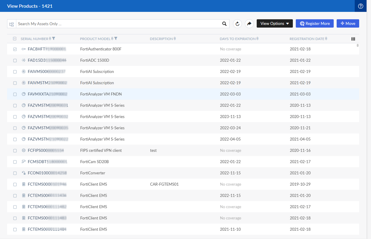 Creating custom views | FortiCloud Services 23.4.a | Fortinet Document ...