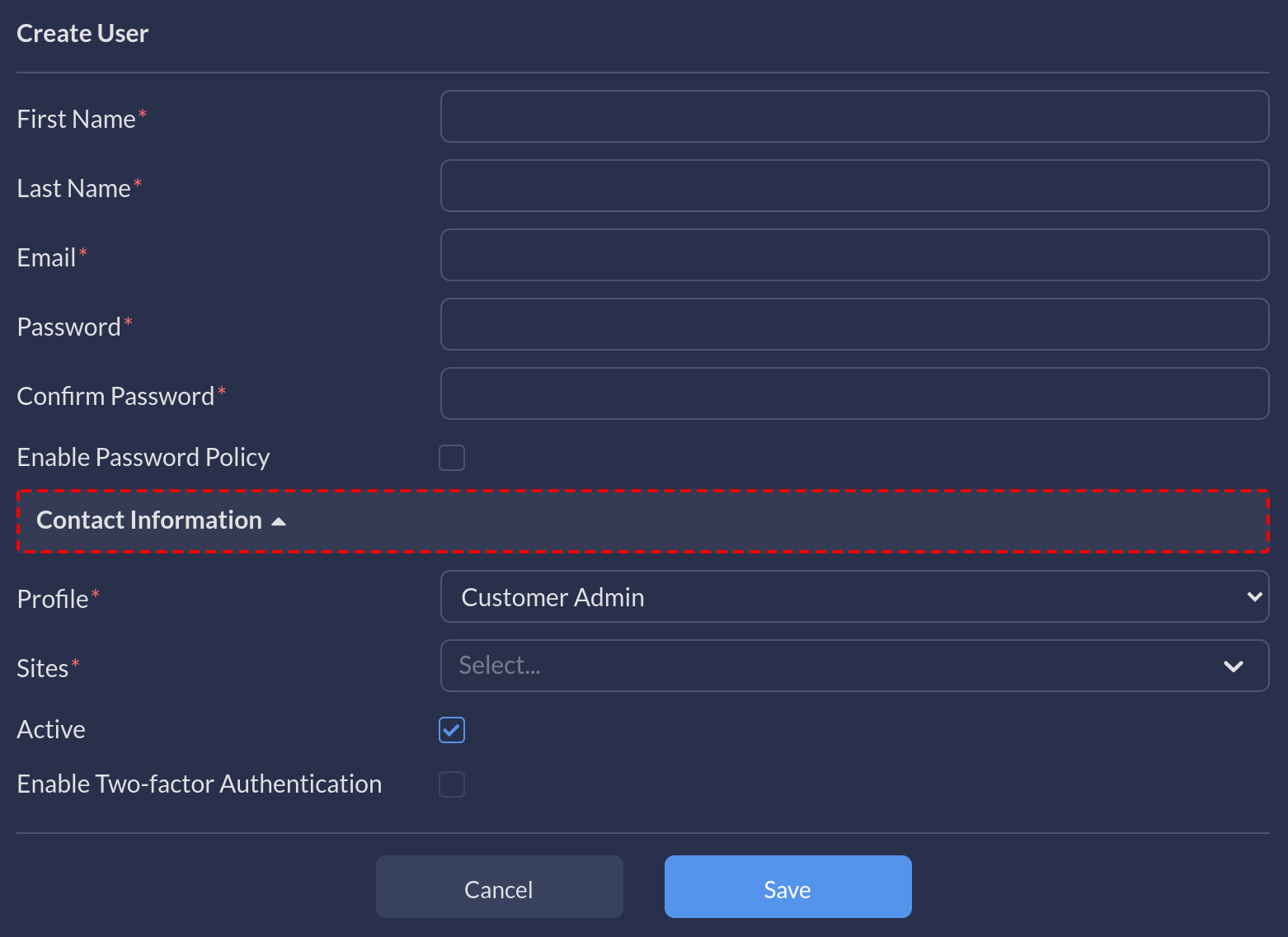 Color scheme options | FortiPortal 7.4.3 | Fortinet Document Library