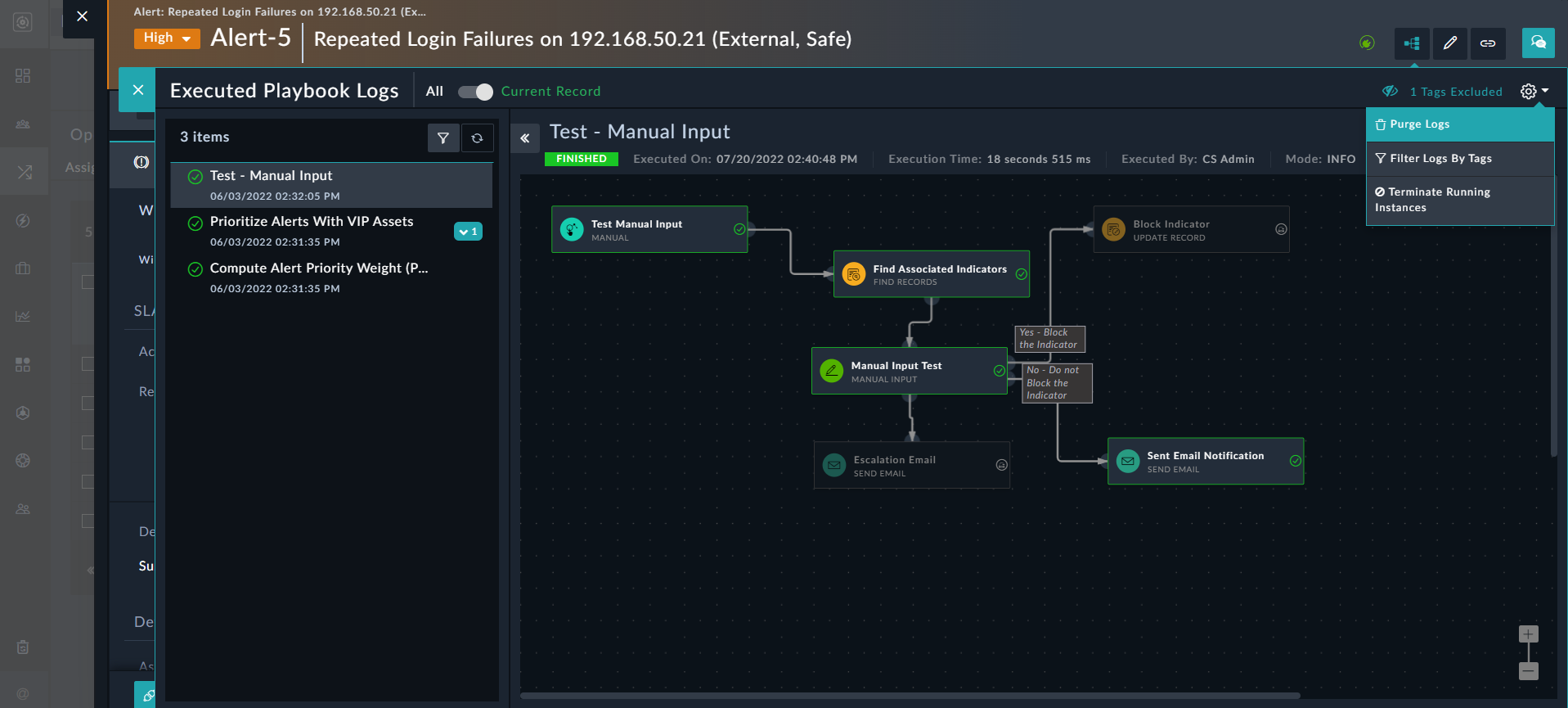 Alerts FortiSOAR 7.3.1