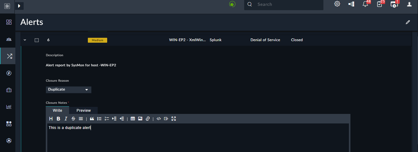 Grid with record with its row expanded