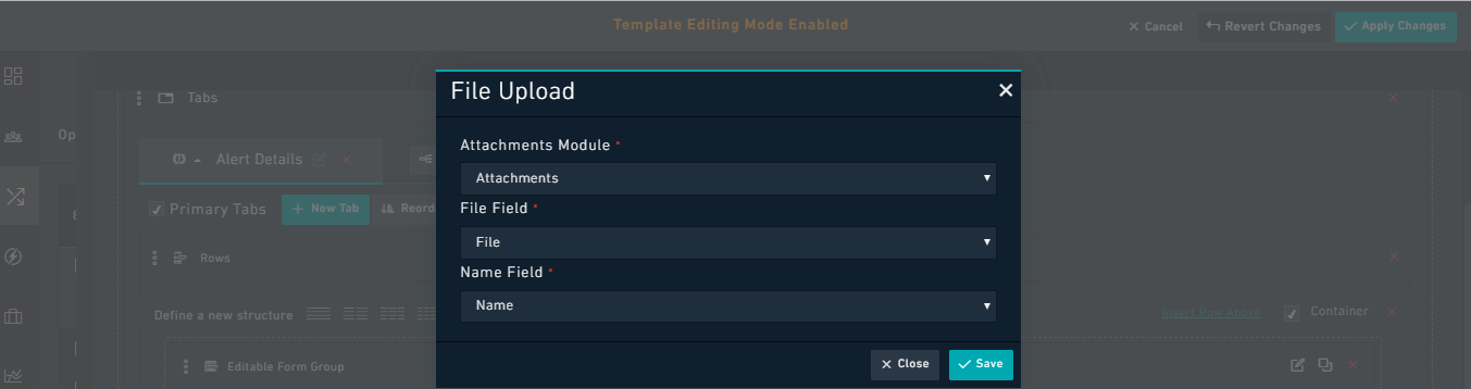 File Upload Widget