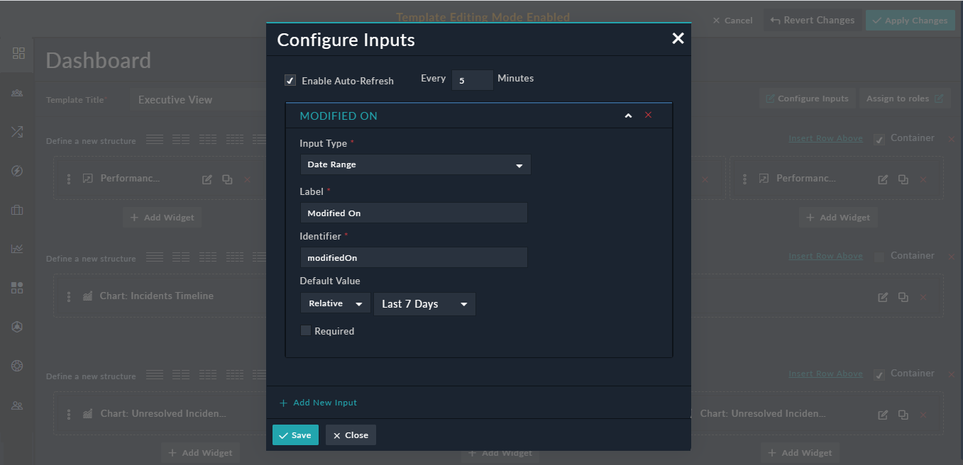 Modified In Input Variable