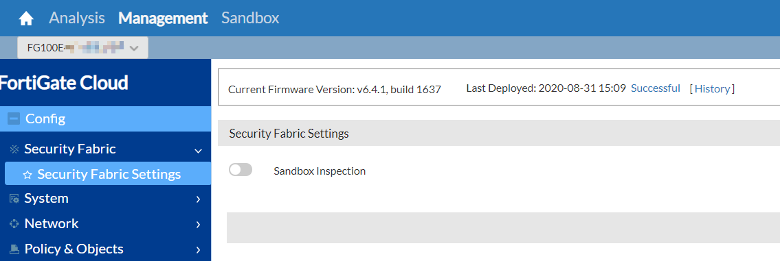 Fortideploy Config | FortiGate Cloud 24.2.0 | Fortinet Document Library