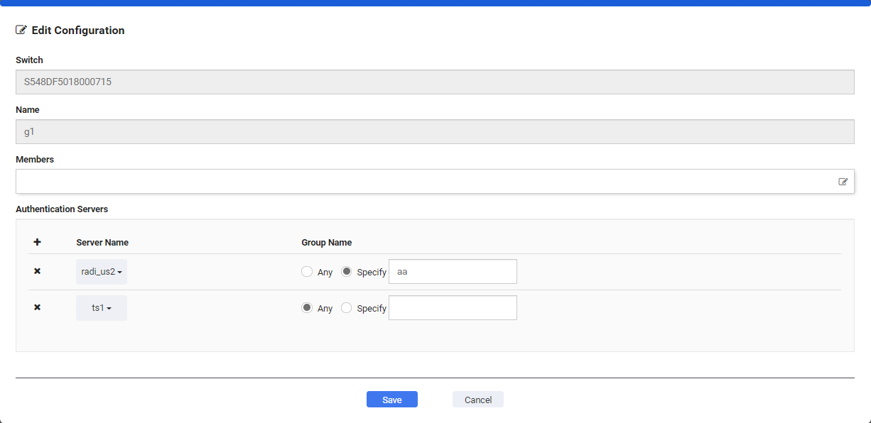 Editing a user group | FortiLAN Cloud 22.4.0 | Fortinet Document Library