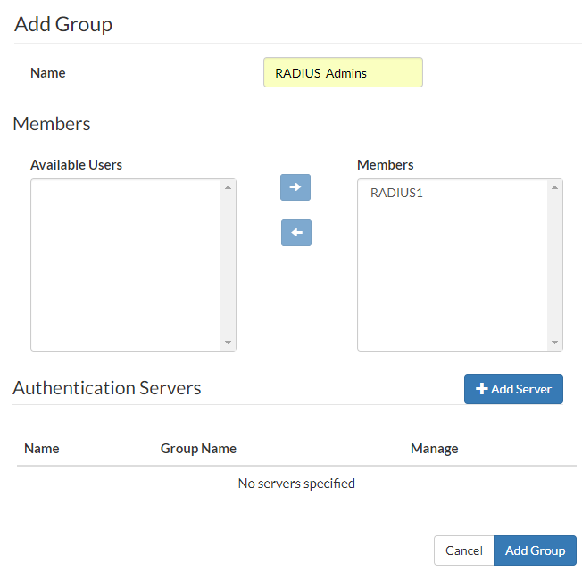 Authenticating an admin user with RADIUS FortiSwitch 7.0.4