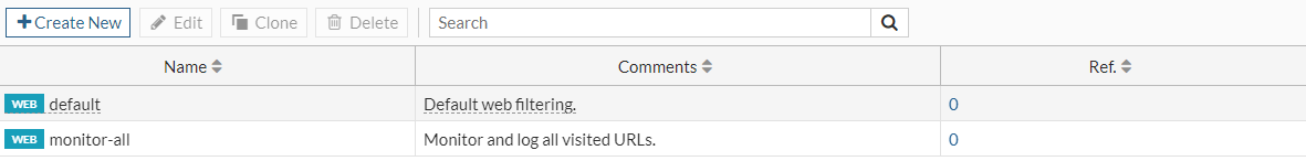 Web Filter | FortiProxy 7.6.2 | Fortinet Document Library