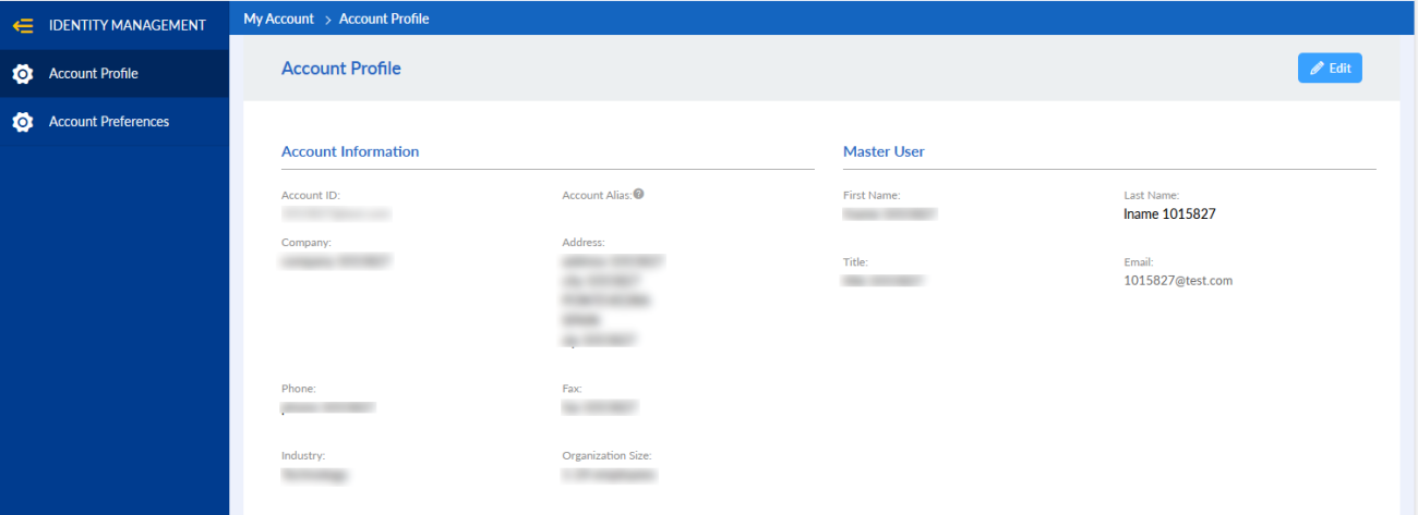 Account Profile | FortiCloud Account Services 23.1.a