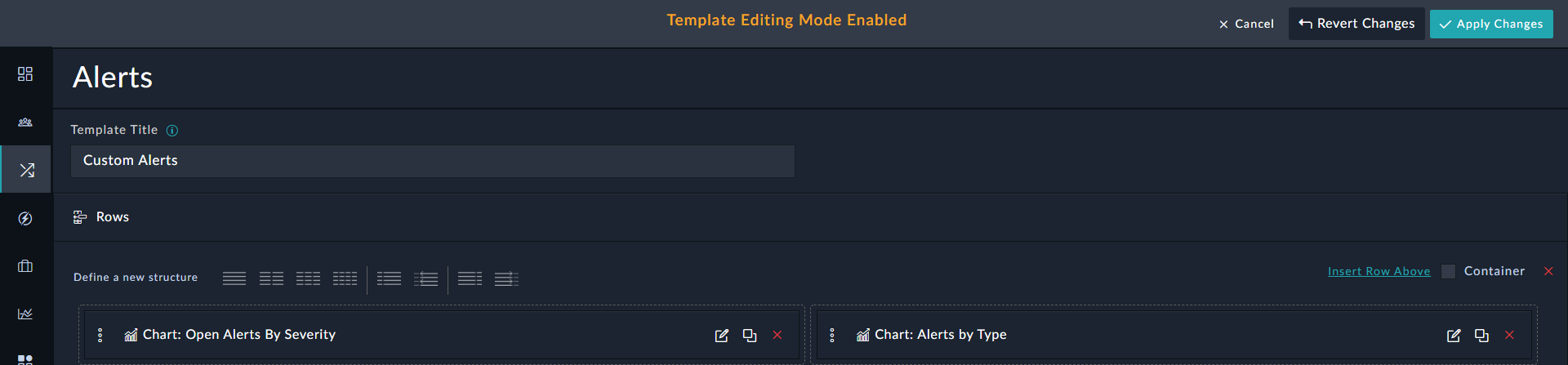 Updating the template title