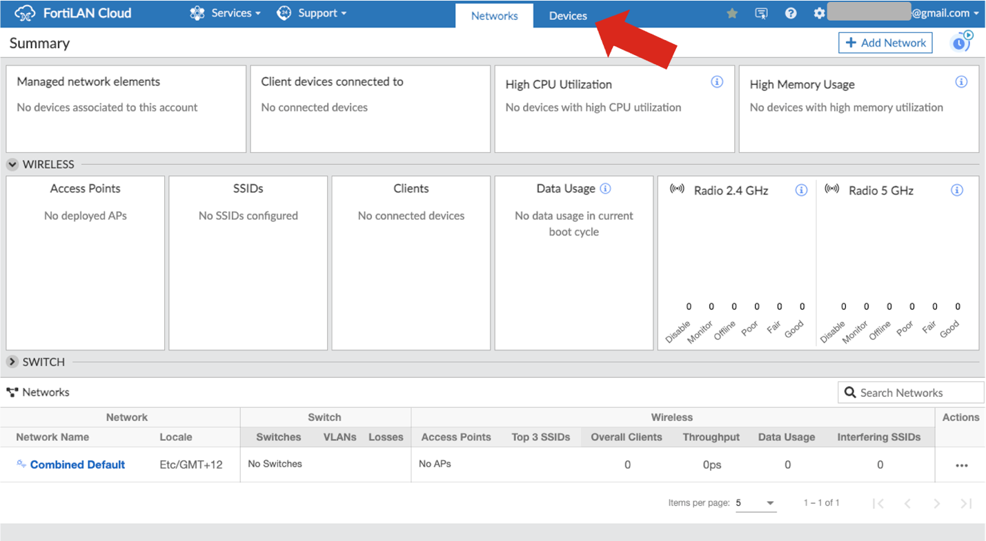 Adding FortiAPs to FortiLAN Cloud using FortiCloud Key | FortiLAN Cloud ...