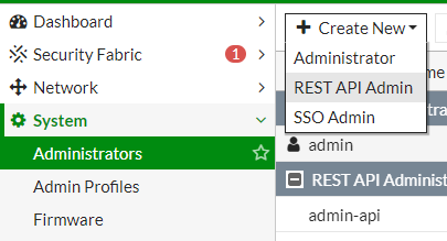 Fortigate Api Connect FortiGate device via API Token | FortiConverter Tool 7.0.5 ...