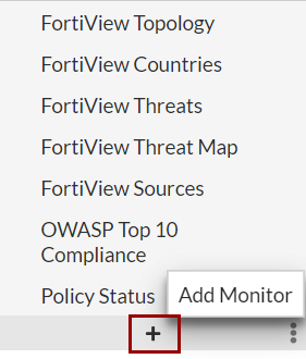 Monitors | FortiWeb 7.6.1 | Fortinet Document Library