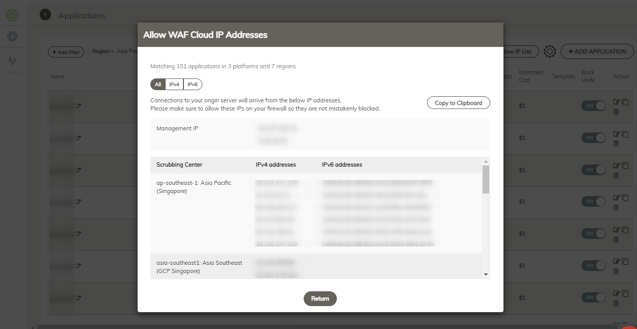 Restricting direct traffic & allowing FortiWeb Cloud IP addresses ...