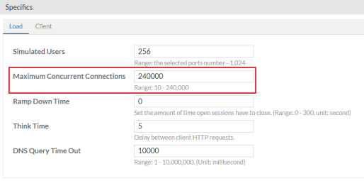 DNS cases | FortiTester 7.4.2 | Fortinet Document Library