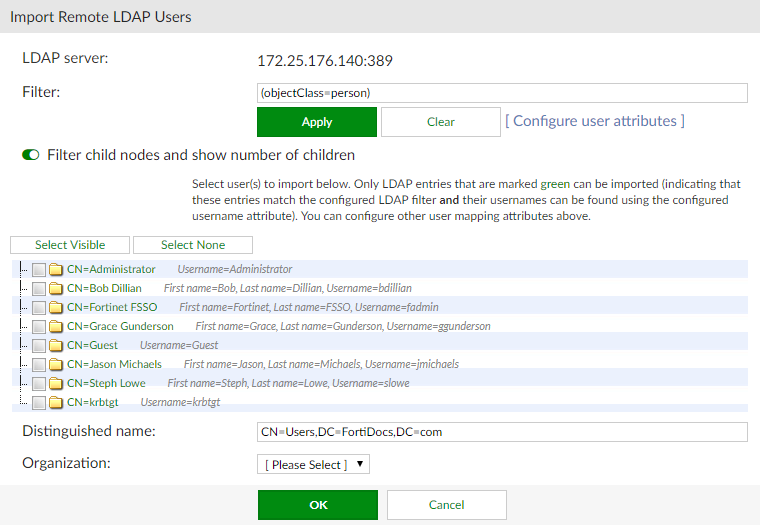 Remote users | FortiAuthenticator 6.4.10 | Fortinet Document Library