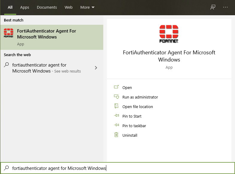 Agent configuration | FortiAuthenticator 6.6.0 | Fortinet Document Library