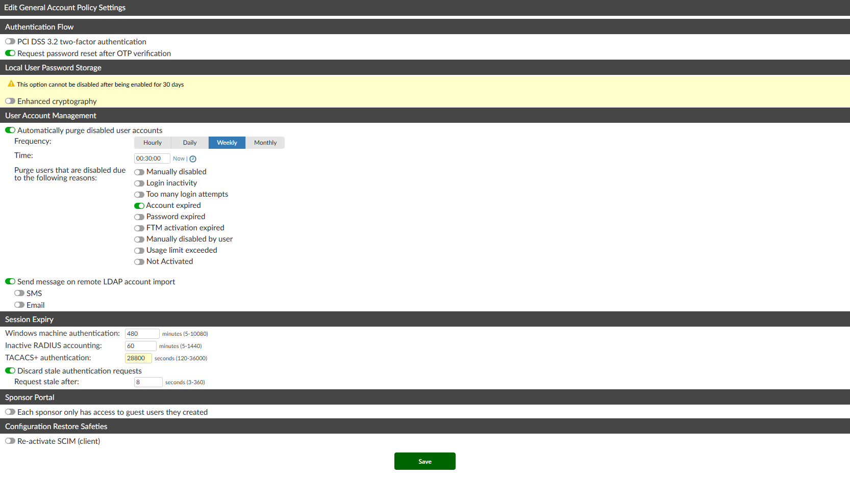 General | FortiAuthenticator 6.6.5 | Fortinet Document Library