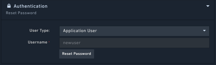 User Profile - Authentication