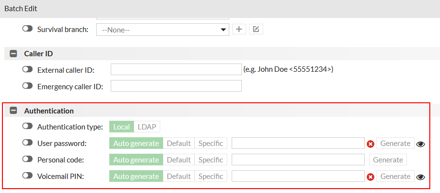 Managing extensions | FortiVoice 7.2.0 | Fortinet Document Library