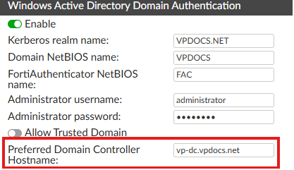Ad Configurations Windows AD connection troubleshooting | FortiAuthenticator 8.0.4 ...