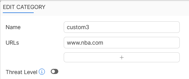 Configuring custom Web Filter categories | FortiSASE | Fortinet ...