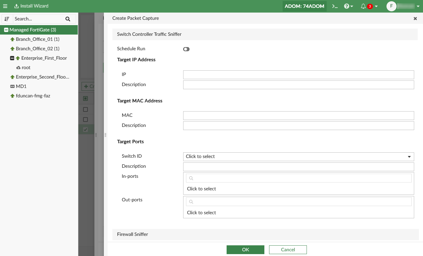 Packet Capture Fortigate Configuring FortiSwitch packet captures | FortiManager 7.4.5 | Fortinet ...