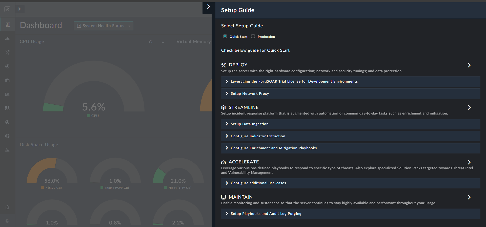 Setup Guide on logging into FSR