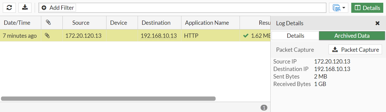 Performing a sniffer trace or packet capture | FortiGate / FortiOS 7.0. ...