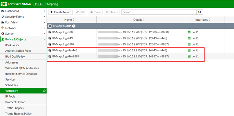 portforward ip