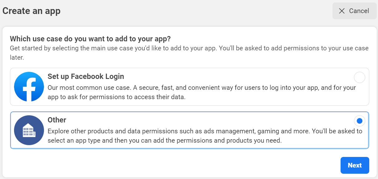 Generating the Facebook Application ID and Secret FortiGuest 1.1.0