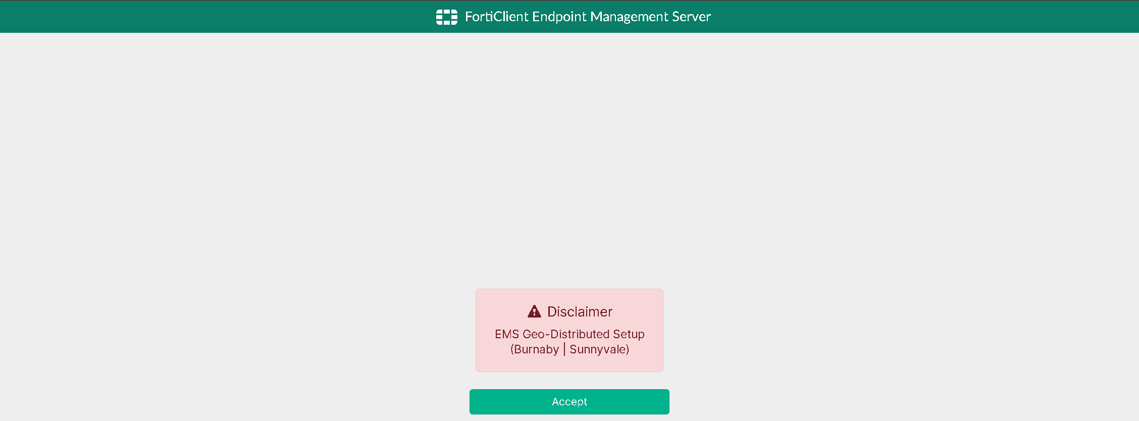 EMS HA georedundancy | FortiClient 7.4.0 | Fortinet Document Library
