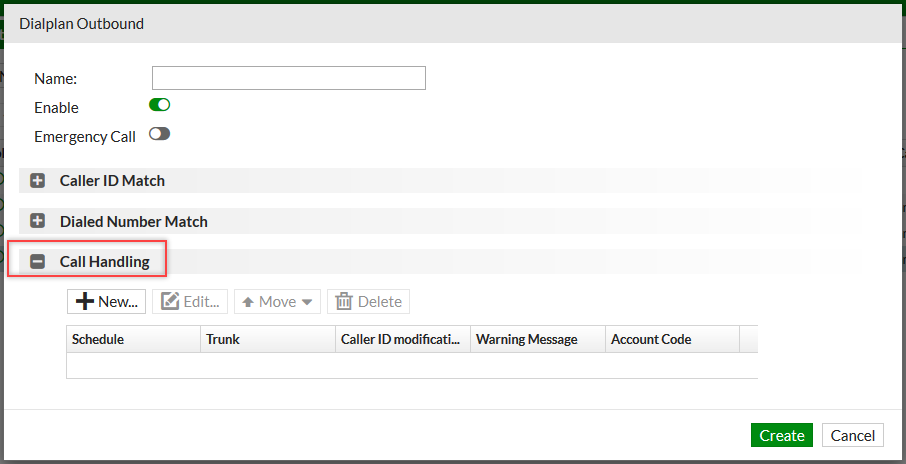 Caller ID modification hierarchy for normal calls | FortiVoice 7.0.4 ...