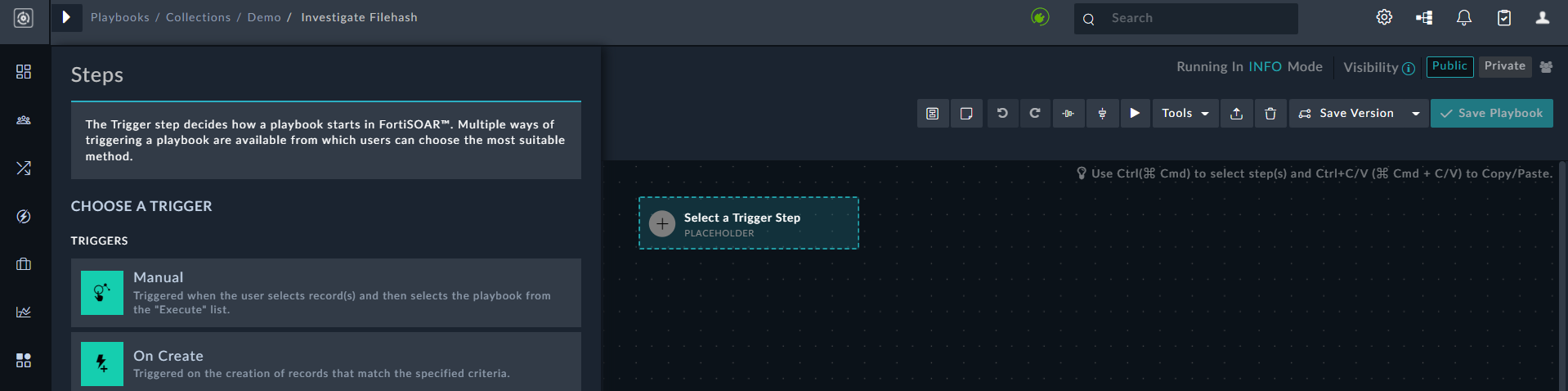 Playbook Designer - First step