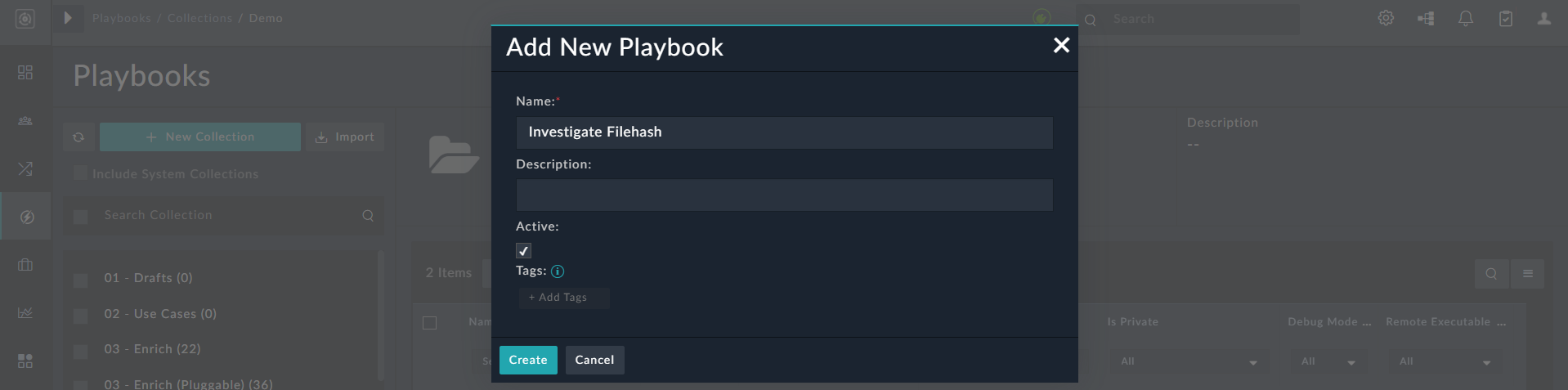 Adding a new Playbook