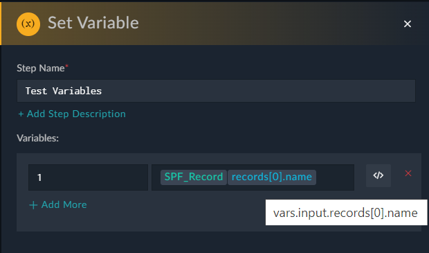 Simplified Expressions - Hovering to view Jinja