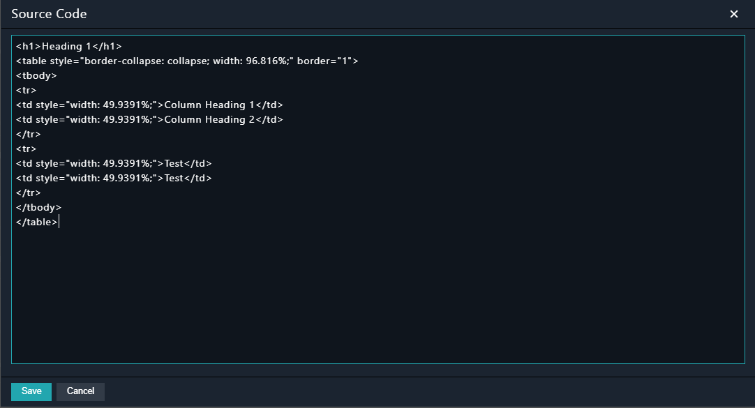 Richtext Content Widget - Source Code