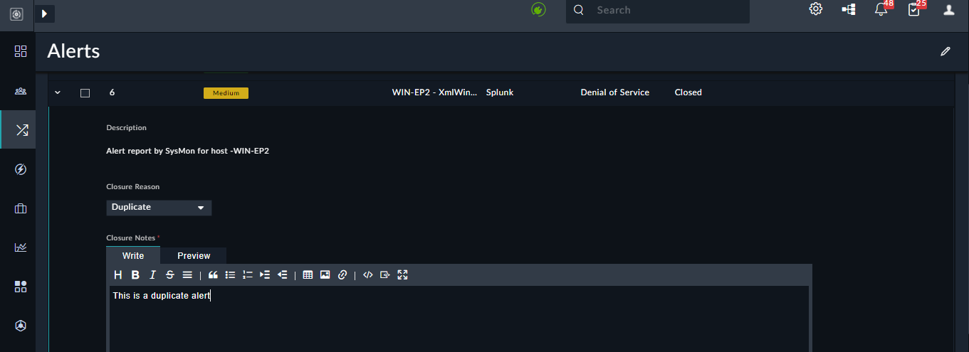 Grid with record with its row expanded