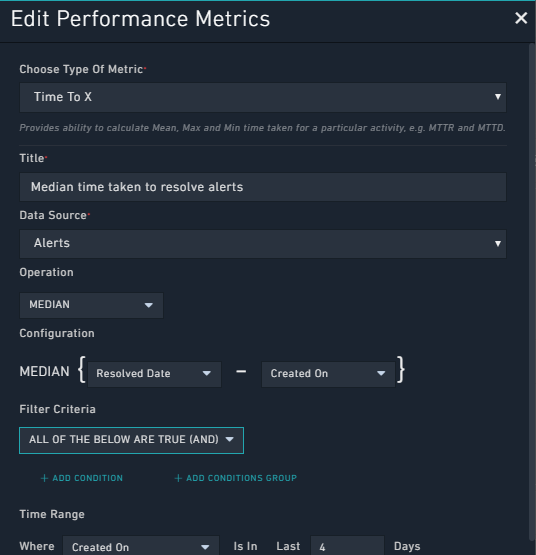 Example of Time To X - Media Widget