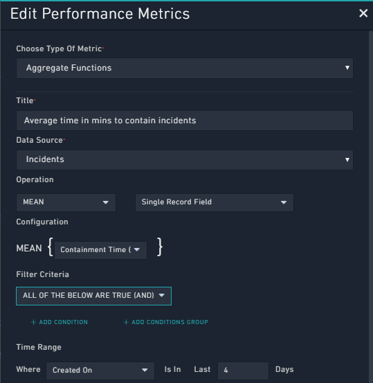 Example of Aggregate Functions - Mean Option