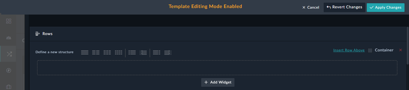 Row Segregation Options - single column