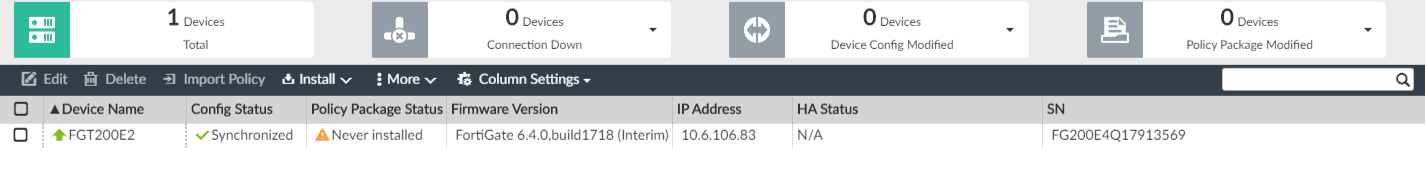 Synchronized devices