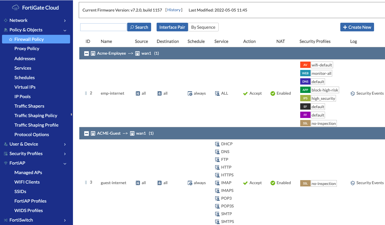 Users and device classes – the key to a well secured network | FortiAP ...