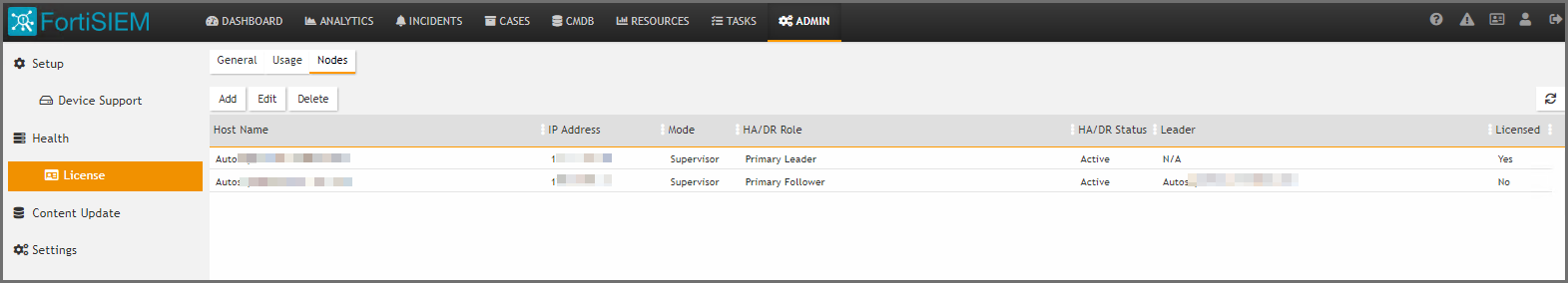 Configuring High Availability | FortiSIEM 7.0.4 | Fortinet Document Library