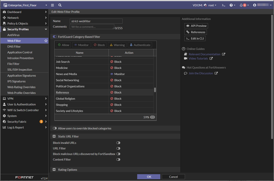 Configure Firewall Policy to Control Access for Devices in the IP ...