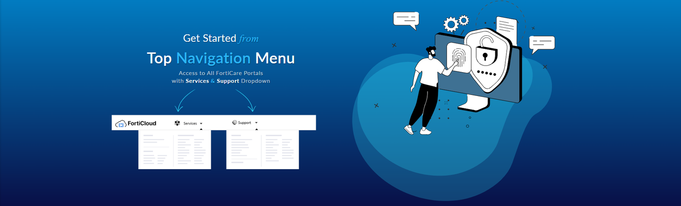 Fortinet Support landing page | FortiCloud Services | Fortinet Document ...