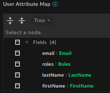 Mapping user attributes in FortiSOAR