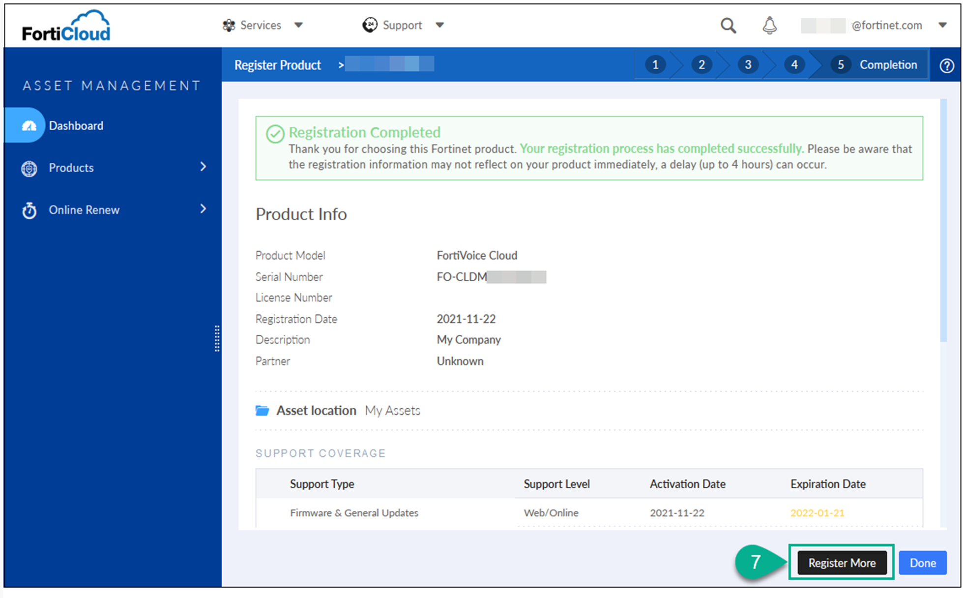 Fortinet Product Registration And Bulk Registration – SJDBG
