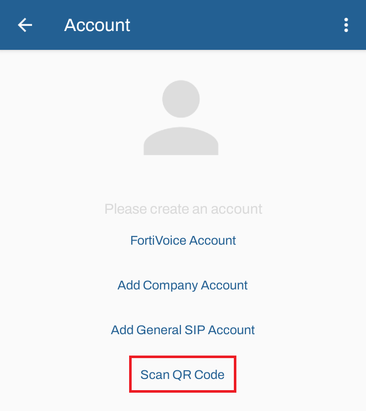 Registering your FortiFone softclient for Android with FortiVoice Cloud ...